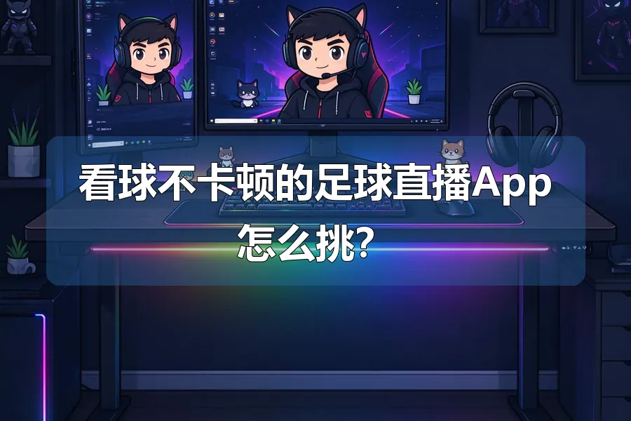 看球不卡顿的足球直播App怎么挑?